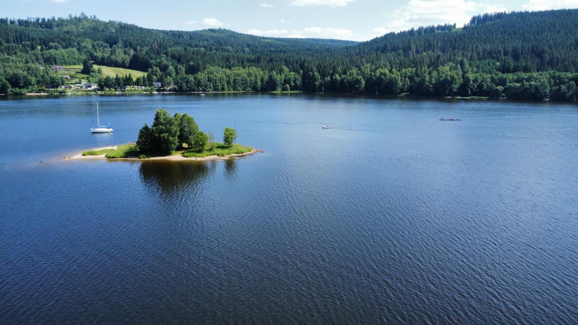 Hauslipno Bungalov Na Lipne Lipno nad Vltavou Dış mekan fotoğraf